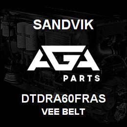 DTDRA60FRAS Sandvik VEE BELT | AGA Parts