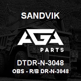 DTDR-N-3048 Sandvik OBS - R/B DR-N-3048 RB | AGA Parts