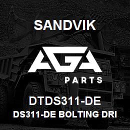 DTDS311-DE Sandvik DS311-DE BOLTING DRILL | AGA Parts