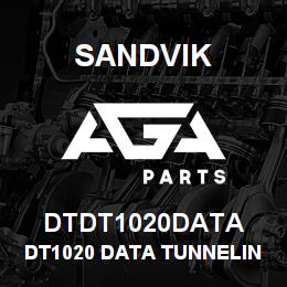 DTDT1020DATA Sandvik DT1020 DATA TUNNELING DRILL | AGA Parts