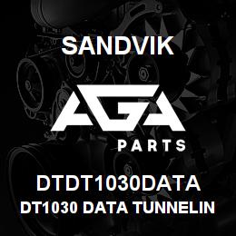 DTDT1030DATA Sandvik DT1030 DATA TUNNELING DRILL | AGA Parts