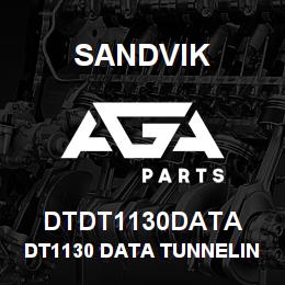 DTDT1130DATA Sandvik DT1130 DATA TUNNELING DRILL | AGA Parts
