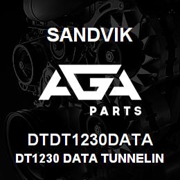 DTDT1230DATA Sandvik DT1230 DATA TUNNELING DRILL | AGA Parts