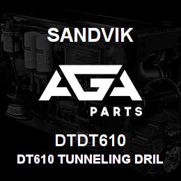 DTDT610 Sandvik DT610 TUNNELING DRILL | AGA Parts