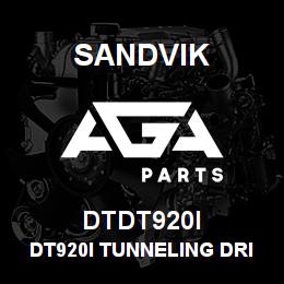 DTDT920I Sandvik DT920I TUNNELING DRILL | AGA Parts