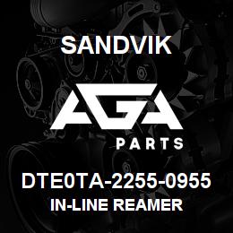 DTE0TA-2255-0955 Sandvik IN-LINE REAMER | AGA Parts