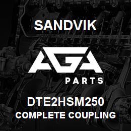 DTE2HSM250 Sandvik COMPLETE COUPLING | AGA Parts