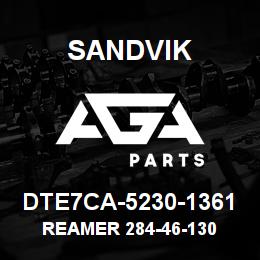 DTE7CA-5230-1361 Sandvik REAMER 284-46-130 | AGA Parts