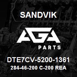 DTE7CV-5200-1361 Sandvik 284-46-200 C-200 REAMER | AGA Parts