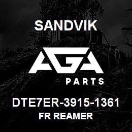 DTE7ER-3915-1361 Sandvik FR REAMER | AGA Parts