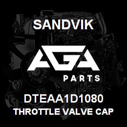 DTEAA1D1080 Sandvik THROTTLE VALVE CAP | AGA Parts