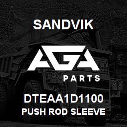DTEAA1D1100 Sandvik PUSH ROD SLEEVE | AGA Parts