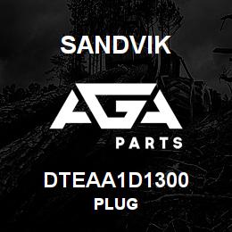 DTEAA1D1300 Sandvik PLUG | AGA Parts