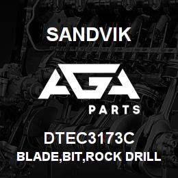 DTEC3173C Sandvik BLADE,BIT,ROCK DRILL 37/8" CARBIDE | AGA Parts