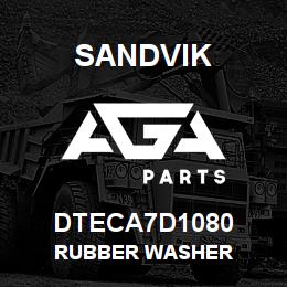 DTECA7D1080 Sandvik RUBBER WASHER | AGA Parts