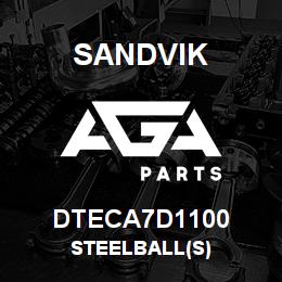 DTECA7D1100 Sandvik STEELBALL(S) | AGA Parts