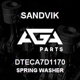 DTECA7D1170 Sandvik SPRING WASHER | AGA Parts