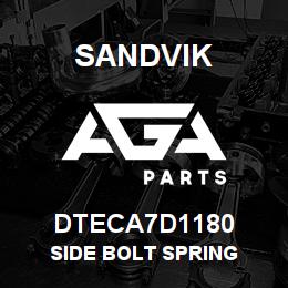 DTECA7D1180 Sandvik SIDE BOLT SPRING | AGA Parts
