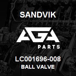 LC001696-008 Sandvik BALL VALVE | AGA Parts