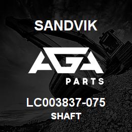 LC003837-075 Sandvik SHAFT | AGA Parts