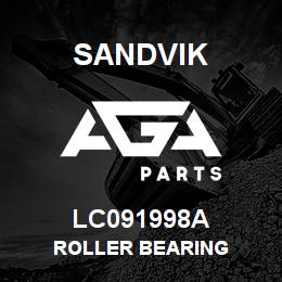 LC091998A Sandvik ROLLER BEARING | AGA Parts