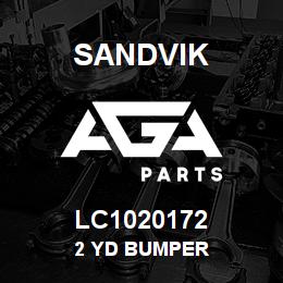 LC1020172 Sandvik 2 YD BUMPER | AGA Parts