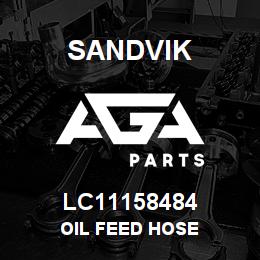 LC11158484 Sandvik OIL FEED HOSE | AGA Parts