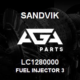 LC1280000 Sandvik FUEL INJECTOR 3 | AGA Parts