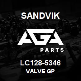 LC128-5346 Sandvik VALVE GP | AGA Parts