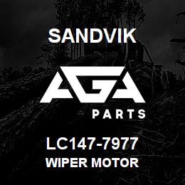 LC147-7977 Sandvik WIPER MOTOR | AGA Parts