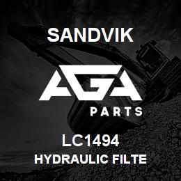 LC1494 Sandvik HYDRAULIC FILTE | AGA Parts
