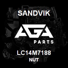 LC14M7188 Sandvik NUT | AGA Parts