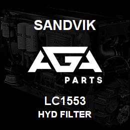 LC1553 Sandvik HYD FILTER | AGA Parts