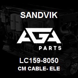 LC159-8050 Sandvik CM CABLE- ELE | AGA Parts