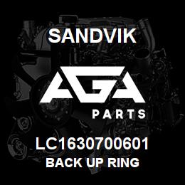 LC1630700601 Sandvik BACK UP RING | AGA Parts