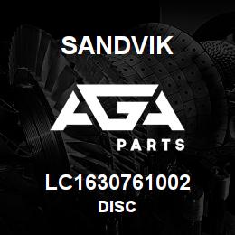 LC1630761002 Sandvik DISC | AGA Parts