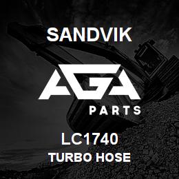 LC1740 Sandvik TURBO HOSE | AGA Parts