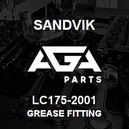 LC175-2001 Sandvik GREASE FITTING | AGA Parts
