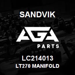 LC214013 Sandvik LT270 MANIFOLD | AGA Parts