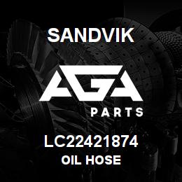 LC22421874 Sandvik OIL HOSE | AGA Parts