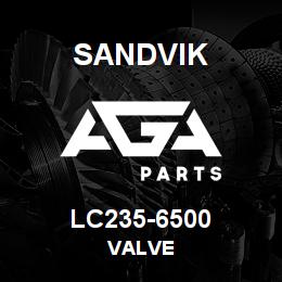 LC235-6500 Sandvik VALVE | AGA Parts