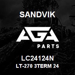 LC24124N Sandvik LT-270 3TERM 24 | AGA Parts