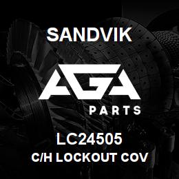 LC24505 Sandvik C/H LOCKOUT COV | AGA Parts