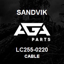 LC255-0220 Sandvik CABLE | AGA Parts