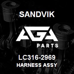 LC316-2969 Sandvik HARNESS ASSY | AGA Parts