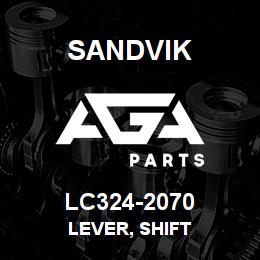 LC324-2070 Sandvik LEVER, SHIFT | AGA Parts
