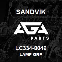 LC334-8049 Sandvik LAMP GRP | AGA Parts