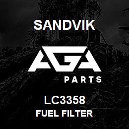 LC3358 Sandvik FUEL FILTER | AGA Parts