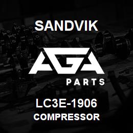 LC3E-1906 Sandvik COMPRESSOR | AGA Parts