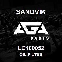 LC400052 Sandvik OIL FILTER | AGA Parts